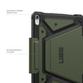 thumbnail image 5 of UAG iPad Air 11" Case (6th-8th Gen 2024-2026) M4/M3 - Rugged Auto Sleep/Wake Folio Cover w/Pencil Holder & Multi-Angle Adjustable Stand, Metropolis SE Olive, 5 of 9