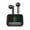 Black, variant on TWS L12Bluetooth headset, wireless headset, waterproof music headset.Microphone, headset, LED display, noise cancelling headset.