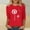 02 Red, variant on Womens Tops Casual Crew Neck Tee Shirts Leopard Pumpkin Shirts Thanksgiving Fall Tops