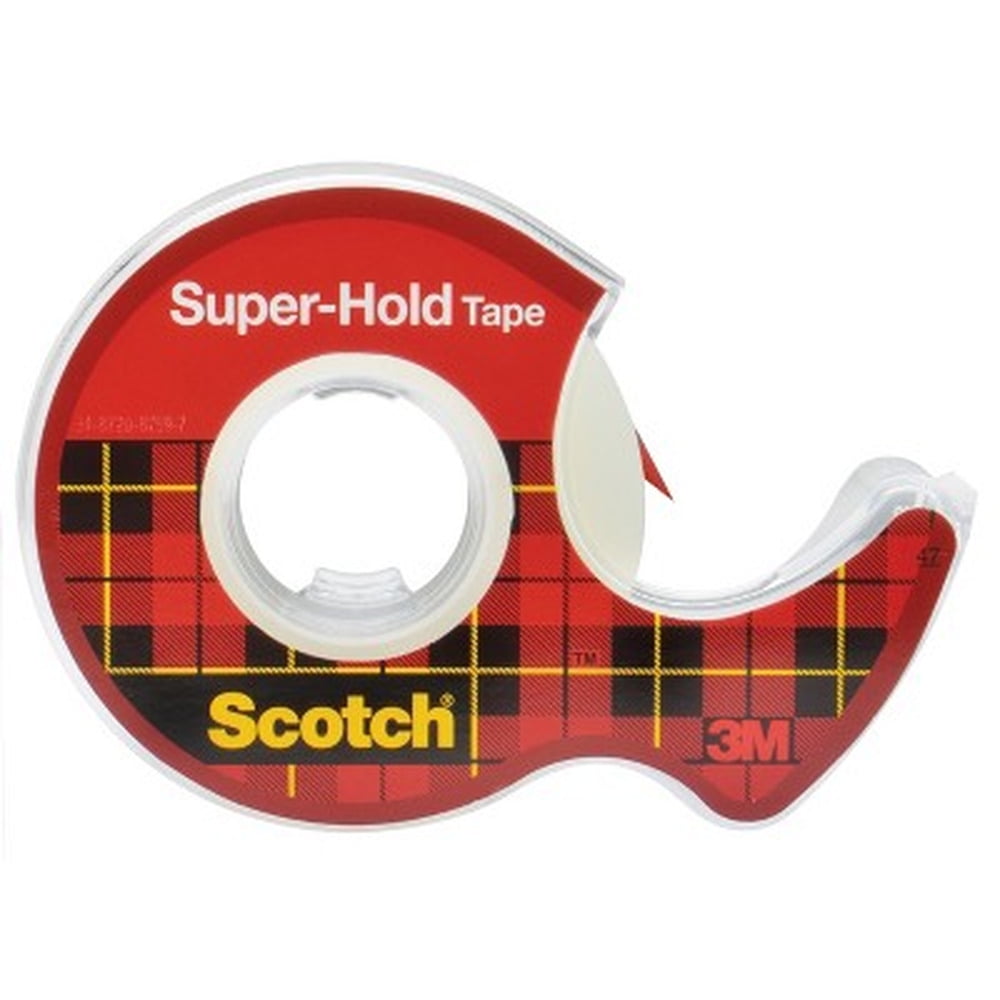Scotch Super-Hold Tape Transparent 3/4-inch x 550-inch (Pack of 32)