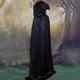 thumbnail image 2 of Capa holgada con capucha para adultos, Unisex, capa larga negra, disfraz, abrigos, regalos para niños y adultos para fiesta de Halloween Fivean unisex, 2 of 2