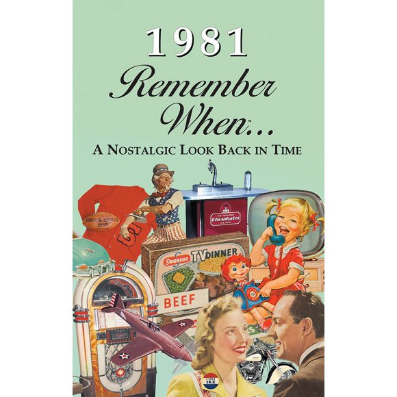Tarjeta de felicitación Seek Publishing 1981 “Remember When”