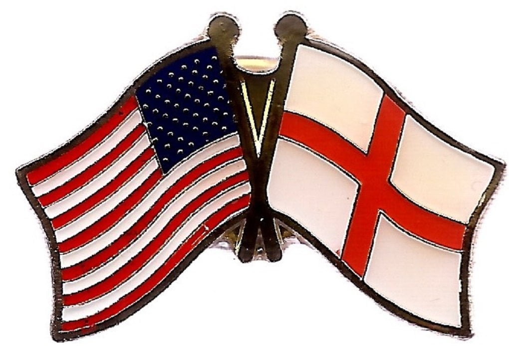 Black Country England Flag Lapel Pin Badge 