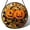 Evil Pumpkin Monster 985, variant on Stained Glass Window Hanging - Halloween Decoration Evil Pumpkin Monster Suncatcher for Door Garden Spooky Sun Catchers Gothic Decor Horror Gifts for Women Men Friend Boy Girl