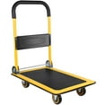 thumbnail image 5 of Push Cart Dolly, Moving Platform Hand Truck, Foldable for Easy Storage and 360 Degree Swivel Wheels with 330lb Weight Capacity, 5 of 12