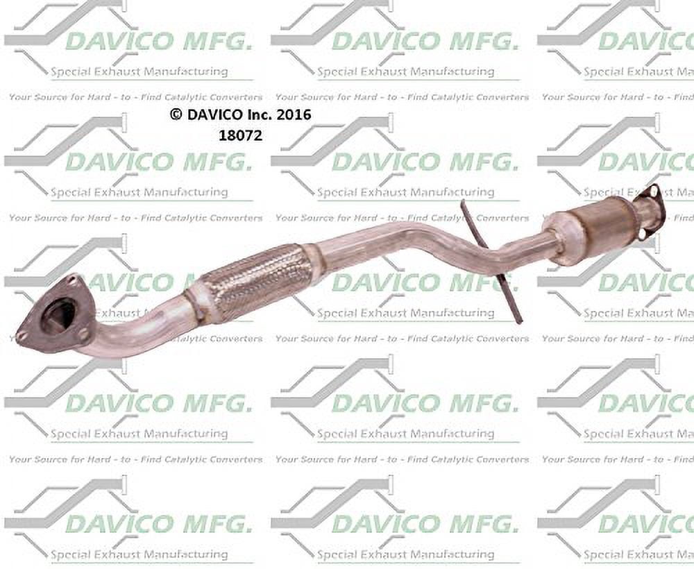 Davico Mfg 18072 Direct-Fit Catalytic Converter