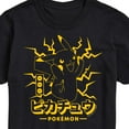 thumbnail image 3 of Pokémon - Pikachu Lighting - Men's Short Sleeve Graphic T-Shirt, 3 of 5