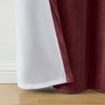thumbnail image 6 of Better Homes & Gardens Velvet Grommet Blackout Single Curtain Panel, Red, 52" x 84", 6 of 7