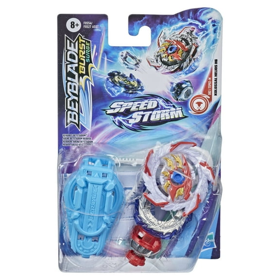 Beyblade Burst Surge Speedstorm Kolossal Helios H6 Starter Pack, for Ages 8+
