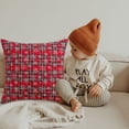 thumbnail image 6 of Dmlowu Christmas Pillow Covers 18x18, Fashion Christmas Pillow Covers for Couch, Microfiber Christmas Throw Pillows Covers for Holiday Party Christmas Decorations, 6 of 7