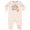 Natural Heather, variant on I Love My Cousin to the Moon and Back Baby Fleece Romper