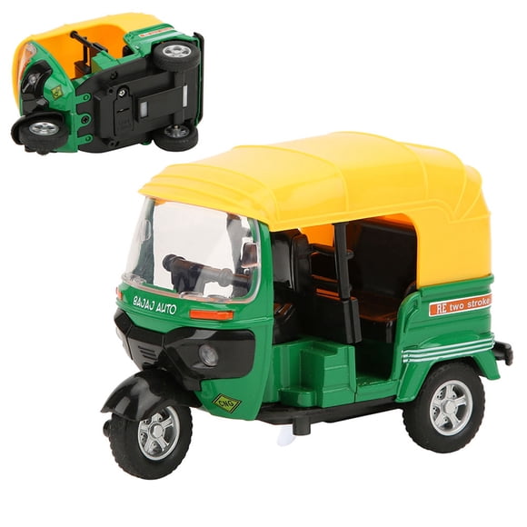 Modelo De Motocicleta 1:14, Juguete De aleación Para Niños, Motocicleta De Tres Ruedas, Juguete De Modelo De Coche Con Música Ligera