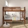 thumbnail image 6 of HH2 Home Essentials Campbell Wood Twin Over Twin Bunk Bed, Oak, 6 of 13