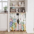 thumbnail image 6 of Easter Eggs Kitchen Curtain for Berdoom Living Room Cafe 45 Inch Length, Spring Botanical Eucalyptus Floral Butterfly Tiers Curtains Light Filtering Drapes Window Treatment 2 Panels 52"Wx45"L, 6 of 8