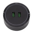 thumbnail image 3 of Power Track Socket Surface Mount USB Electric Socket Outlet 180 to 250v for Home Kitchen Sideboard Cabinet, 3 of 5