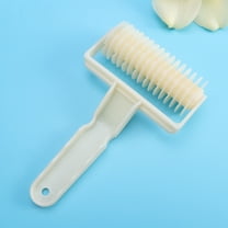 MLINS Lattice Roller Cutter for Baking with Cream White Plastic Ideal for Pastry Pizza Pie Cookie Decor 7