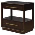 thumbnail image 4 of Durango 2-drawer Nightstand Smoked Peppercorn, 4 of 11