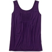 Just My Size - Women's Plus Ruffle Bib Tunic Tank