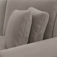 thumbnail image 5 of Coventry 113W U Shaped Sectional Couch in Beige Herringbone Fabric, 5 of 11