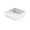 Color:White,Size,8in, variant on 4-10 Inch DIY Square Non Stick Cake Pan Pie Loaf Toast Bread Mold Bakeware Tray