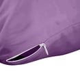 thumbnail image 4 of Evolive Ultra Soft Microfiber Body Pillow Cover/Pillowcases 21"x54" with Hidden Zipper Closure (21"x54" Body Pillow Cover, Lavender), 4 of 4