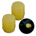 thumbnail image 5 of jiaping 2x2x Car Valve Caps Covers Luminous for Universal Cars Electric Vehicle Yellow 2 Pcs, 5 of 7