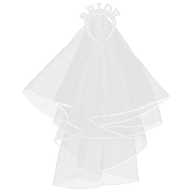 KAKOWELY Diadema de velo de novia Tocado de novia Diadema de perlas Diadema de novia de boda