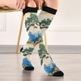 thumbnail image 5 of FORMRS Womens Knee High Socks Casual Long Thick Travel Daily Wear, 2 Pairs, Large Pine Tree, 5 of 6