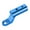 Blue, variant on Xinyolin Motorcycle Mirror Mount - Handlebar Mirror Mount, Rustproof, Corrosion Resistant, Anti-Shake, Easy to Install