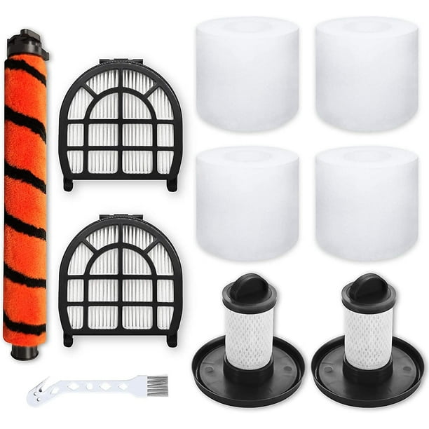 Piezas de repuesto para aspiradora Shark Lz600, Lz601, Lz602, Lz602c Apex Uplight Lift-away Duoclean, paquete de accesorios de 1 cepillo suave, 2 filtros premotor