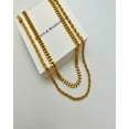 thumbnail image 4 of Women's 18K Gold Cable Chain + Rope Chain Necklace Stack Bundle, 4 of 11