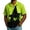 Fluorescent Green #31, variant on WJOSBXT Halloween Shirts For Men Button Down Short Sleeve T‑Shirt, Crew Neck Lightweight Breathable Collared Shirt Loose Fit Lapel Holiday Graphic Tees for Men 2XL