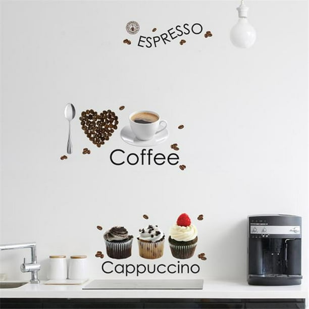 Crearreda CR-58106 Espresso Stickers Muraux