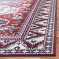 thumbnail image 6 of SAFAVIEH Kazak Diarmait Geometric Area Rug, Red/Blue, 9' x 12', 6 of 9