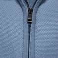 thumbnail image 4 of WREESH Men's Solid Henley Shirts Casual Short Sleeve Turndown Collar Shirt The Ultimate Solid Color Top for Everyday Style Sky Blue, 4 of 9