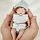 thumbnail image 4 of Baby Dolls, 6 inch Mini Realistic Newborn Baby Girl Dolls, Lifelike Real Baby Doll Silicone Full Body That Looks Real, 4 of 4