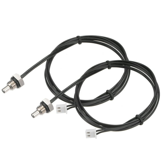 Uxcell 10K 1m Temperature Sensor Probe, M8 NTC Thermal Sensor Probe Cable 2 Pack