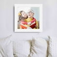 thumbnail image 2 of 16x16 Frame White Real Wood Picture Frame Width 1.75 inches | Interior Frame Depth 0.5 inches |, 2 of 8
