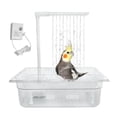thumbnail image 1 of BotaniNest Automatic Parrot Bathing Tub With Circulation System – Bird Bath For Budgies And Parrots – Perfect Indoor And Outdoor Pet Hygiene Solution, 1 of 1