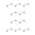 thumbnail image 2 of Sonducket Vestido broche Pin estilo Simple mujer moda decoración accesorio ropa adornar Prop elegante perla suéter cárdigan Clip regalos tipo 4 tipo 4 10piezas Sonducket CBP383506, 2 of 6