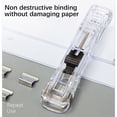 thumbnail image 5 of Ohmyroo Transparent File Pusher Clamp for Document Binding, 5 of 5