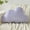 Lavender Purple, variant on Cloud Pillows, Decorative Throw Pillow with Soft Plush for Couch Bed, Cloud Shaped Pillow Room Decor with Fluffy Faux   for Living Room Bedroom (Lavender Purple, 14.5x22.4 Inches)