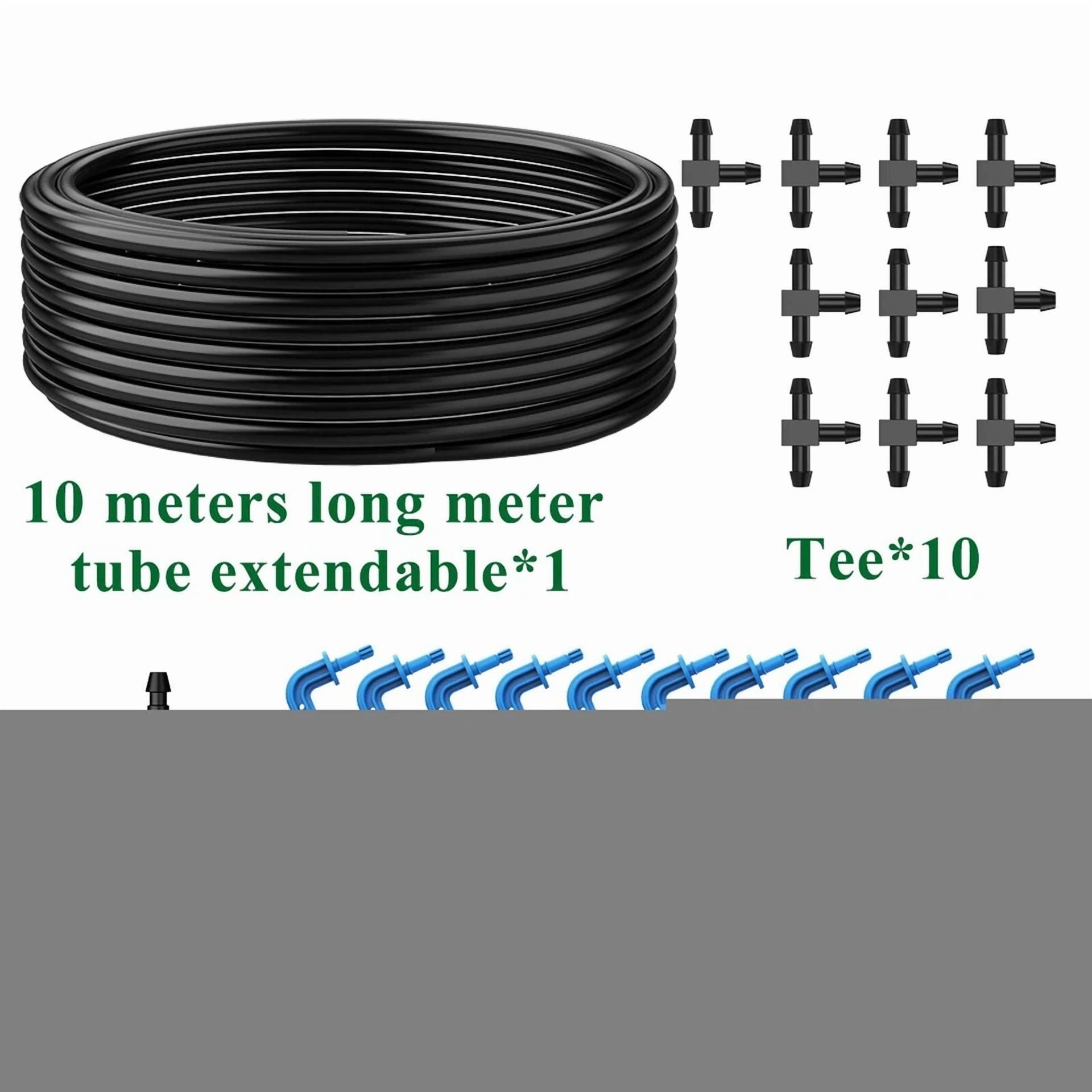 PURELY- Solar Drip Irrigation System, Automatic Self-Watering Kit For 15 Pots, Garden