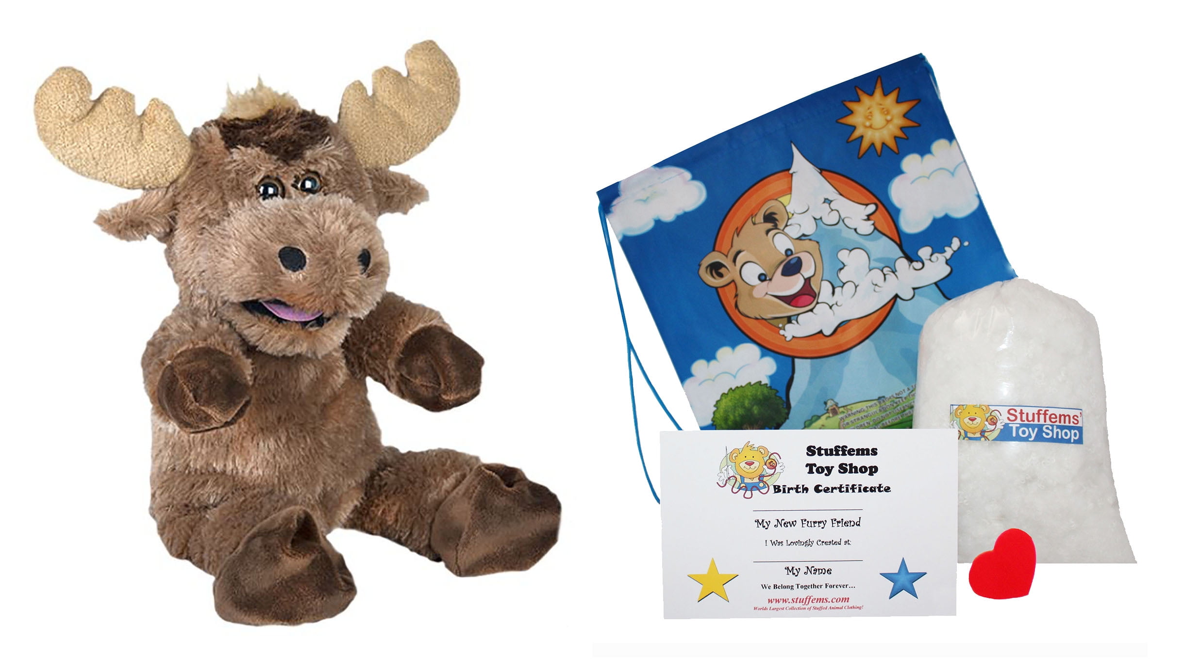 mini moose plush