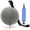 Gray, variant on Deago Golf Training Aid Golf Swing Trainer Aid Assist Posture Correction Trainer Golf Smart Inflatable Ball Set with Air Pump (Blue)