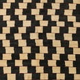 thumbnail image 1 of Ahgly Company Machine Washable Indoor Square Abstract Brown Sand Brown Area Rugs, 3' Square, 1 of 7