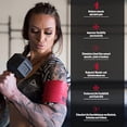thumbnail image 3 of Rocktape RockFloss 2 Compression Muscle Recovery Tack Mobility Band, Red, One Size, 3 of 5