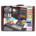 thumbnail image 2 of ArtSkills Complete Painting and Drawing Art Set for Kids in Portable Wooden Case, 19" x 14.5", 203 Pieces, 2 of 10