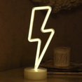 thumbnail image 5 of LED Neon Light, Lightning Neon Light Sign Night Light USB/Battery Operated Neon Signs Wall Decor, 5 of 5