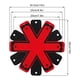 thumbnail image 4 of Xihbxyly Protectores de Ollas y Sartenes, Juego para Evitar Rayones En Utensilios de Cocina, Separadores Antideslizantes para Sartenes, Ahorrador de Espacio para Cocinas de Autocaravanas, Tapete Mult, 4 of 7